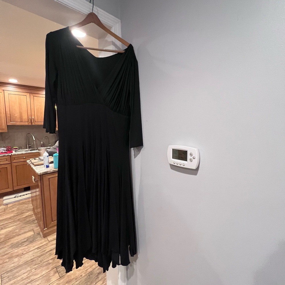 Black zaftique-dress/gown-size 12-black-barely used